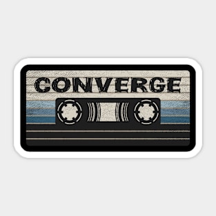 Converge Mix Tape Sticker